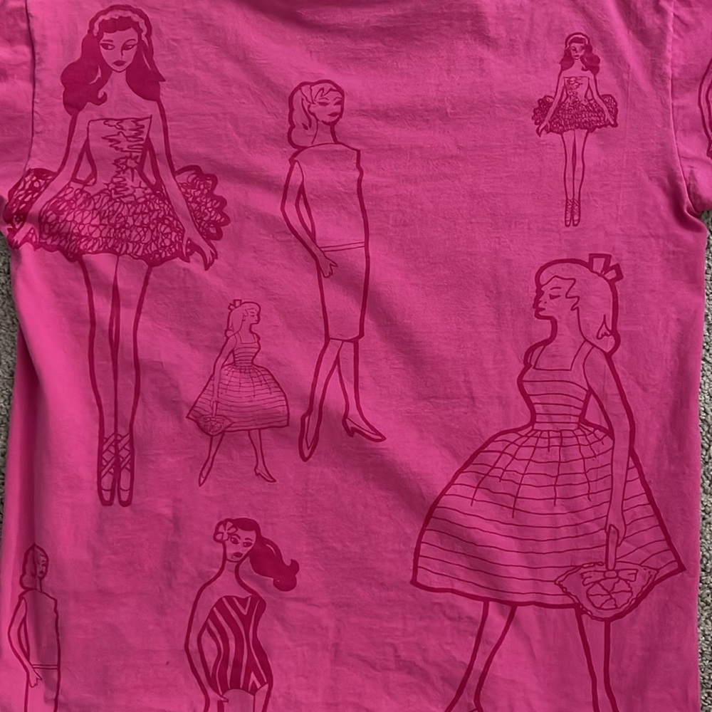 Vintage 1994 Barbie Jerry Leigh Design All Over Print / Size Large - Picture 6 of 6